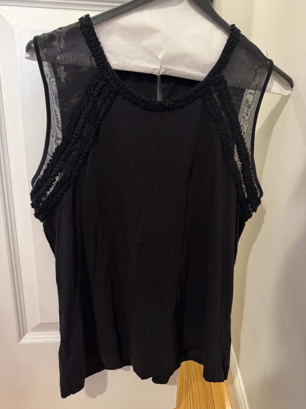 J. Crew Women’s Black Sleeveless Blouse